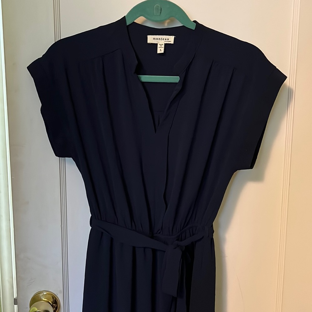 New without tag, never worn navy dress